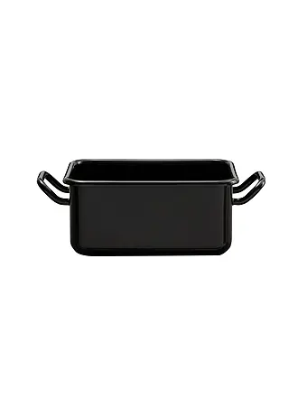 RIESS | Mini Back- und Servierform 15x11x7cm/0,7l Schwarzemaille | 
